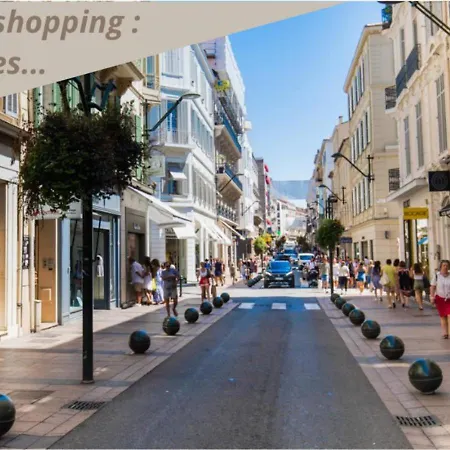 Hypercentre West A 2minutes Du Palais Des Festivals Apartamento